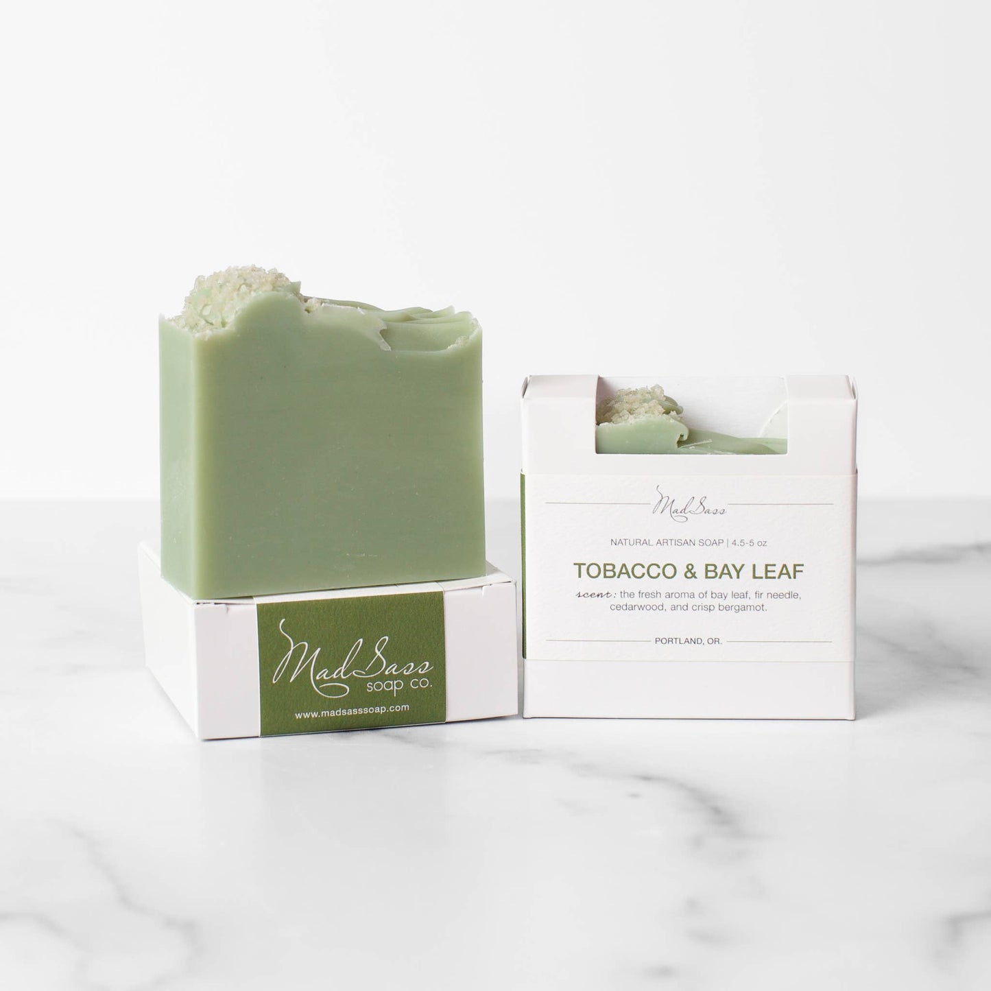 Mad Sass Soap Co - Tobacco & Bay Leaf - Artisan Soap