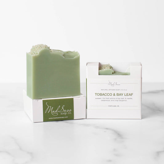 Mad Sass Soap Co - Tobacco & Bay Leaf - Artisan Soap