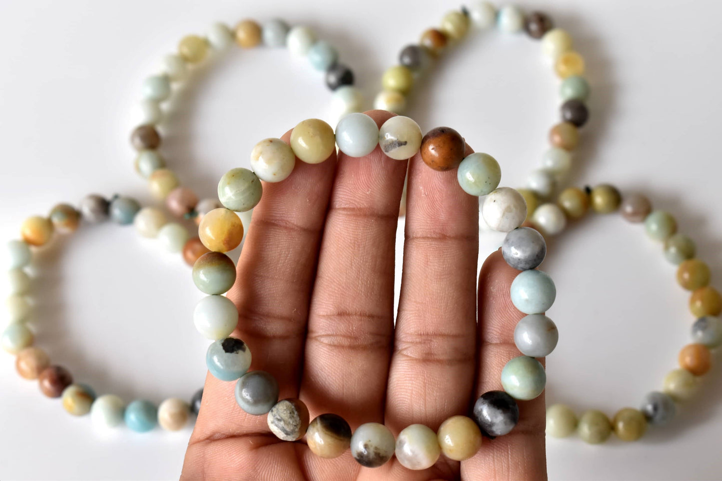 Soothing Crystals - Multi Amazonite Bracelet (Success and Good Luck)