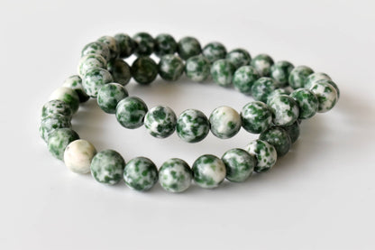 Soothing Crystals - Green Spot Jasper Bracelet (Passion and Creativity)