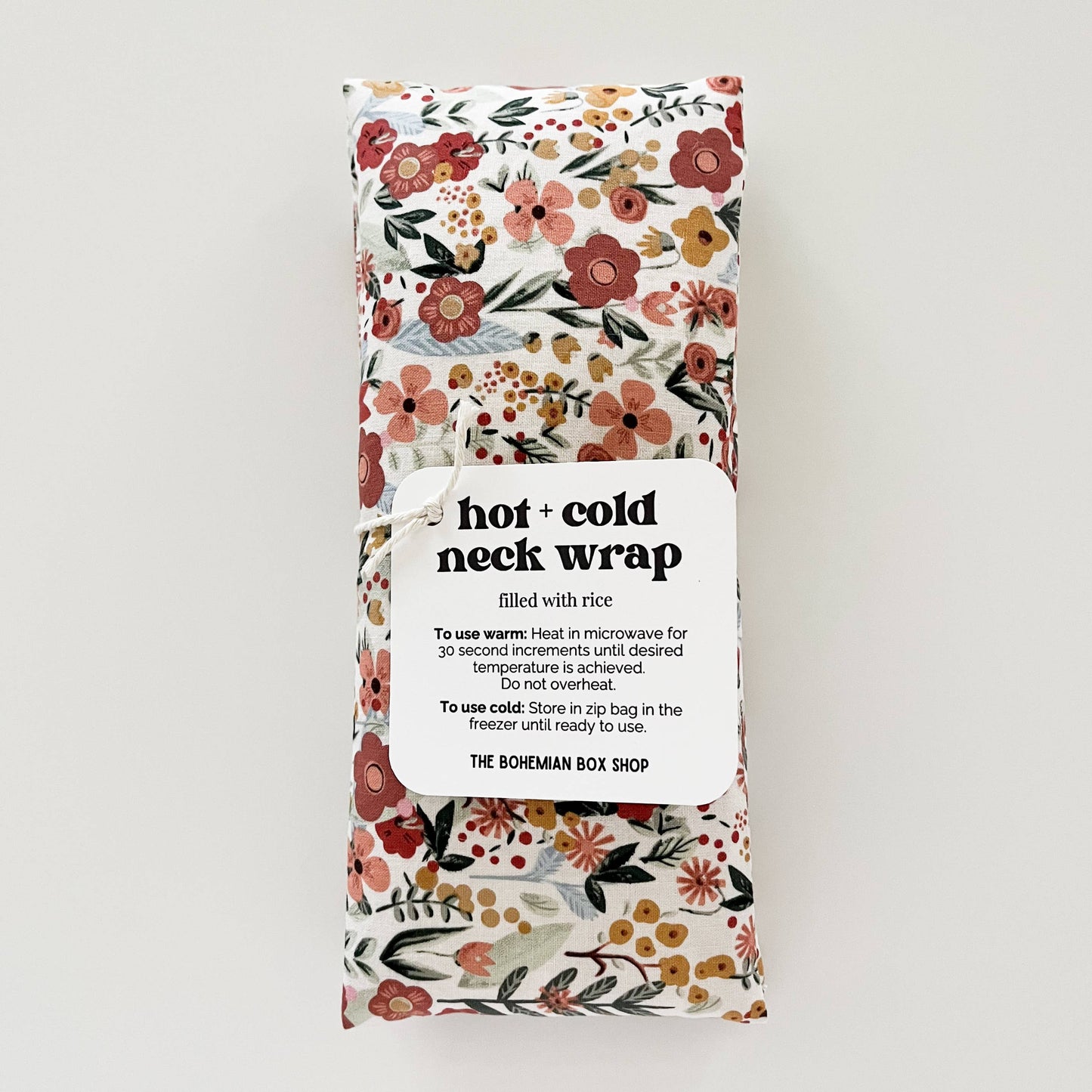 The Bohemian Box Shop - Hot & Cold Therapy Neck Wrap - Earth Botanicals