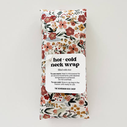 The Bohemian Box Shop - Hot & Cold Therapy Neck Wrap - Earth Botanicals