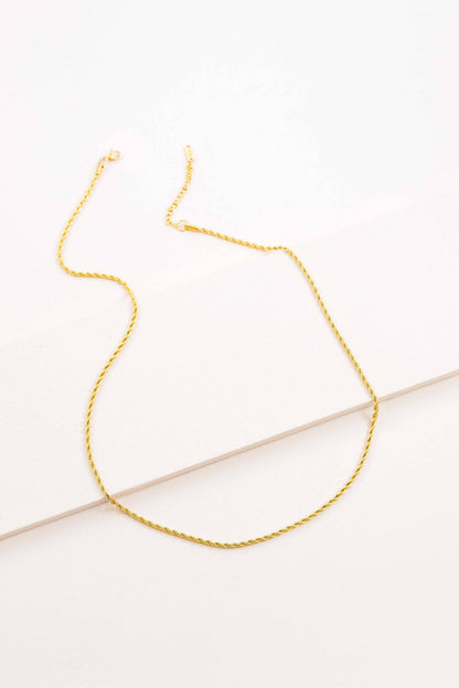 Lovoda - Twist Around Necklace | Gold (14K)