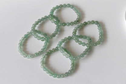Soothing Crystals - Green Aventurine Bracelet (Attraction and Cleansing)