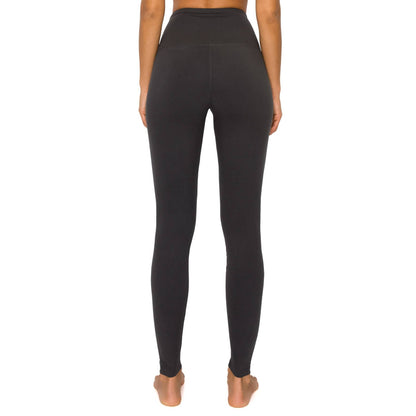 Leggings Depot - 5" Yoga Band Premium Solid Activewear Leggings