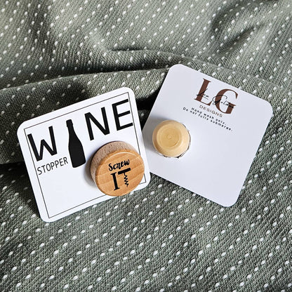 Lou Golden Designs - Screw It Wine Stopper