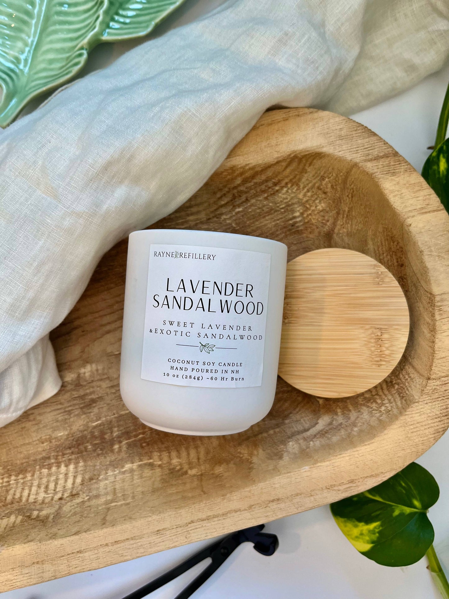 Rayne Refillery - The Granite Vessel -  Coconut Soy Wax Candle
