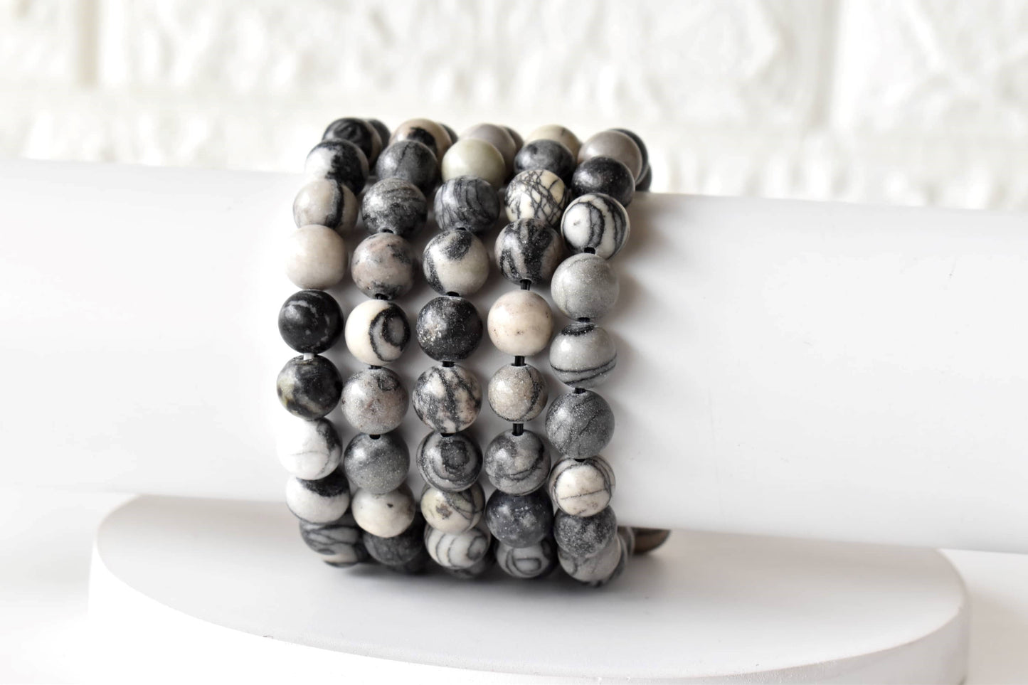 Soothing Crystals - Picasso Jasper Bracelet (Transformation and Self-Discipline)