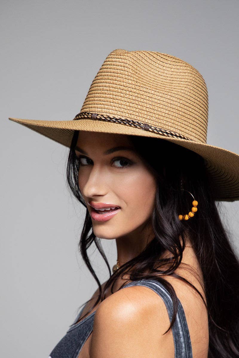 Urbanista - Braided Double Band Panama Hat