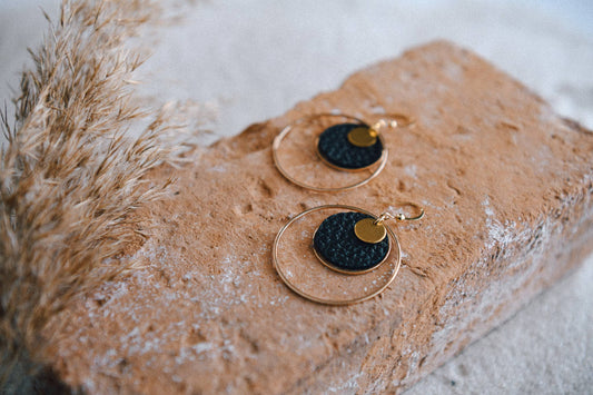 Cecelia Designs Jewelry - Boho Luxe Layered Hoop Earrings