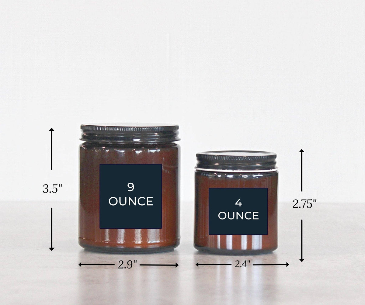 DWC104 THE DANCING WICK CANDLES - Harvest Chai Fall Soy Candle | 4 & 9 oz Amber Jar Wholesale
