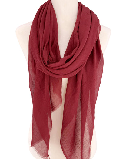 JC Sunny Fashion - 21 Colors- Super Soft Solid Color Scarf