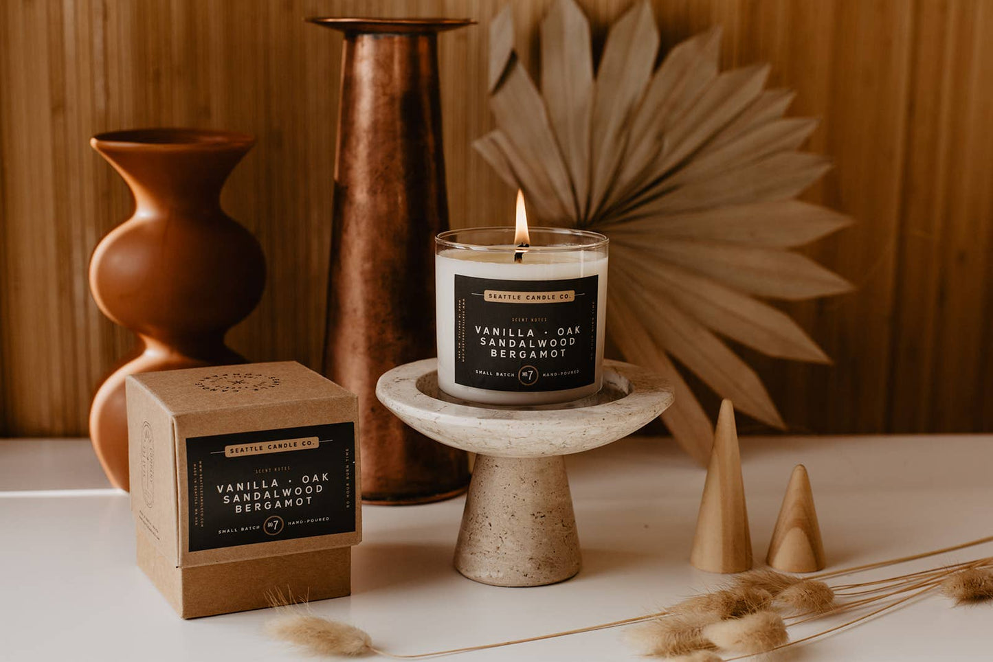 Seattle Candle Company - Vanilla + Sandalwood