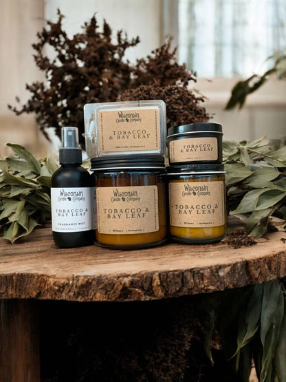 Wisconsin Candle Company - Tobacco & Bay Leaf