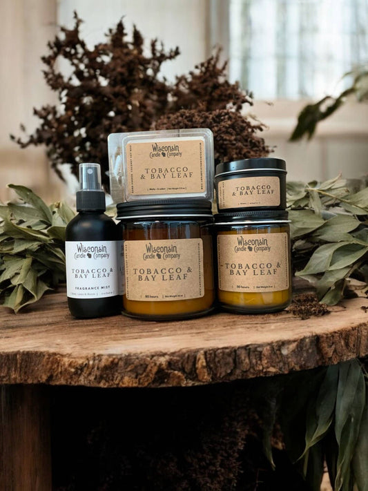 Wisconsin Candle Company - Tobacco & Bay Leaf