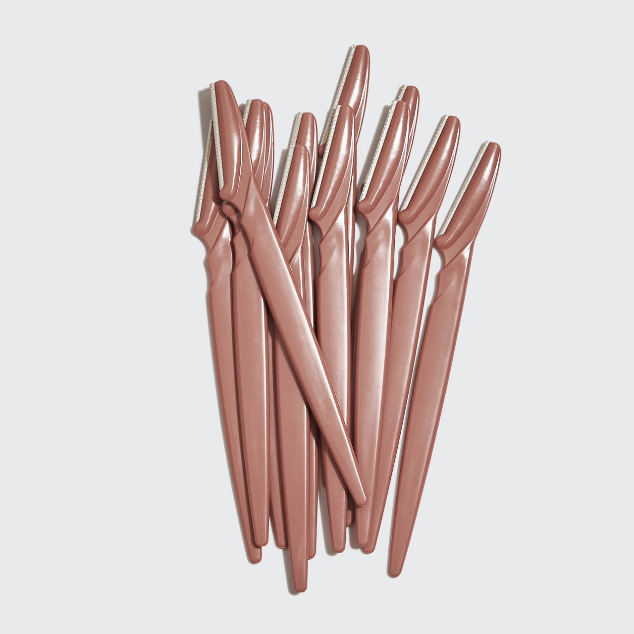 KITSCH - Recycled Plastic Dermaplaners 12pc Set - Terracotta