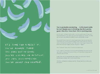 Blue Star Press - The Reset Workbook: A Guided Wellness Journal (Self Care)