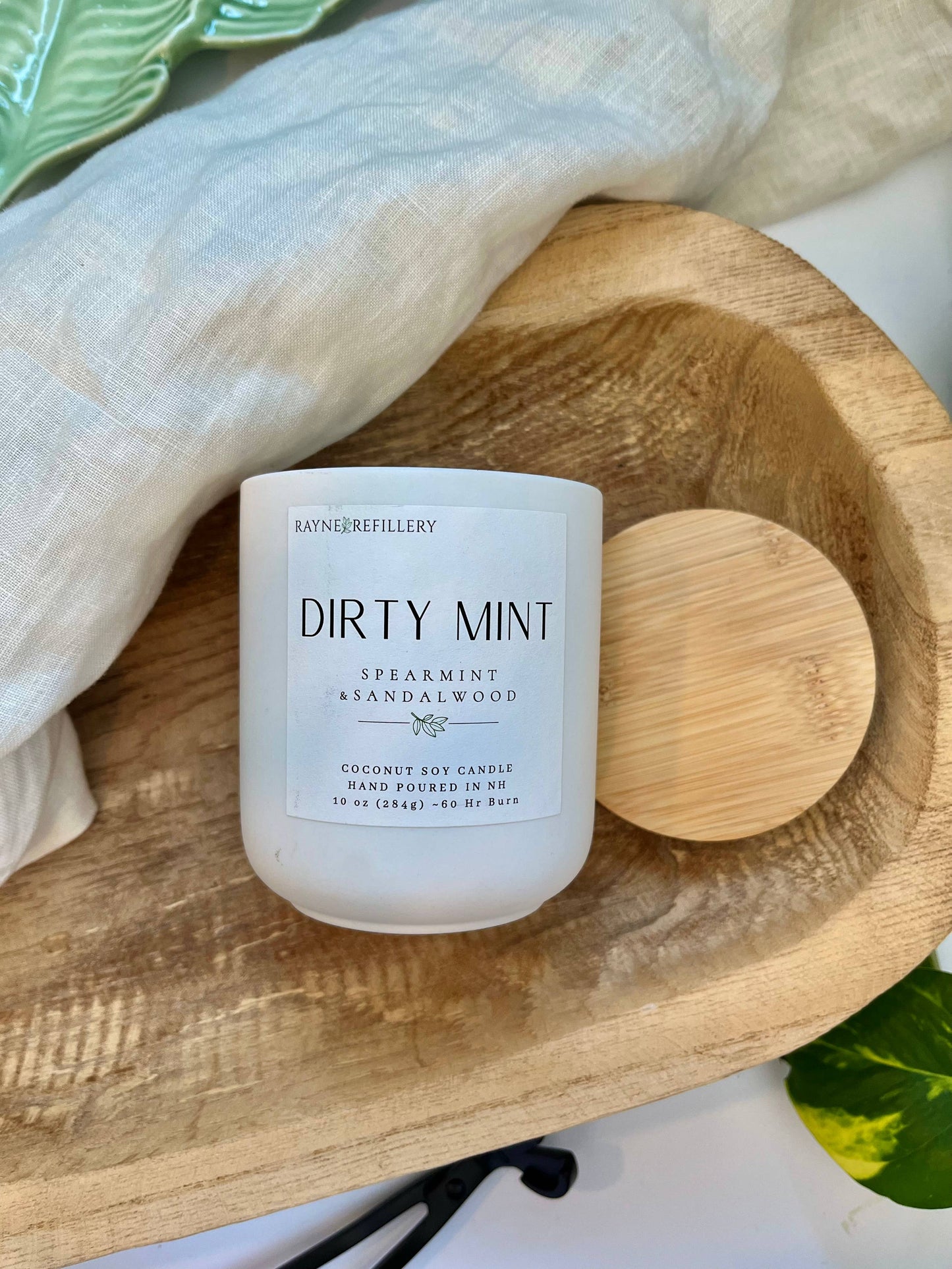 Rayne Refillery - The Granite Vessel -  Coconut Soy Wax Candle