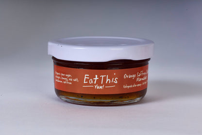 Eat This Yum -   Orange Saffron Cardamom Marmalade