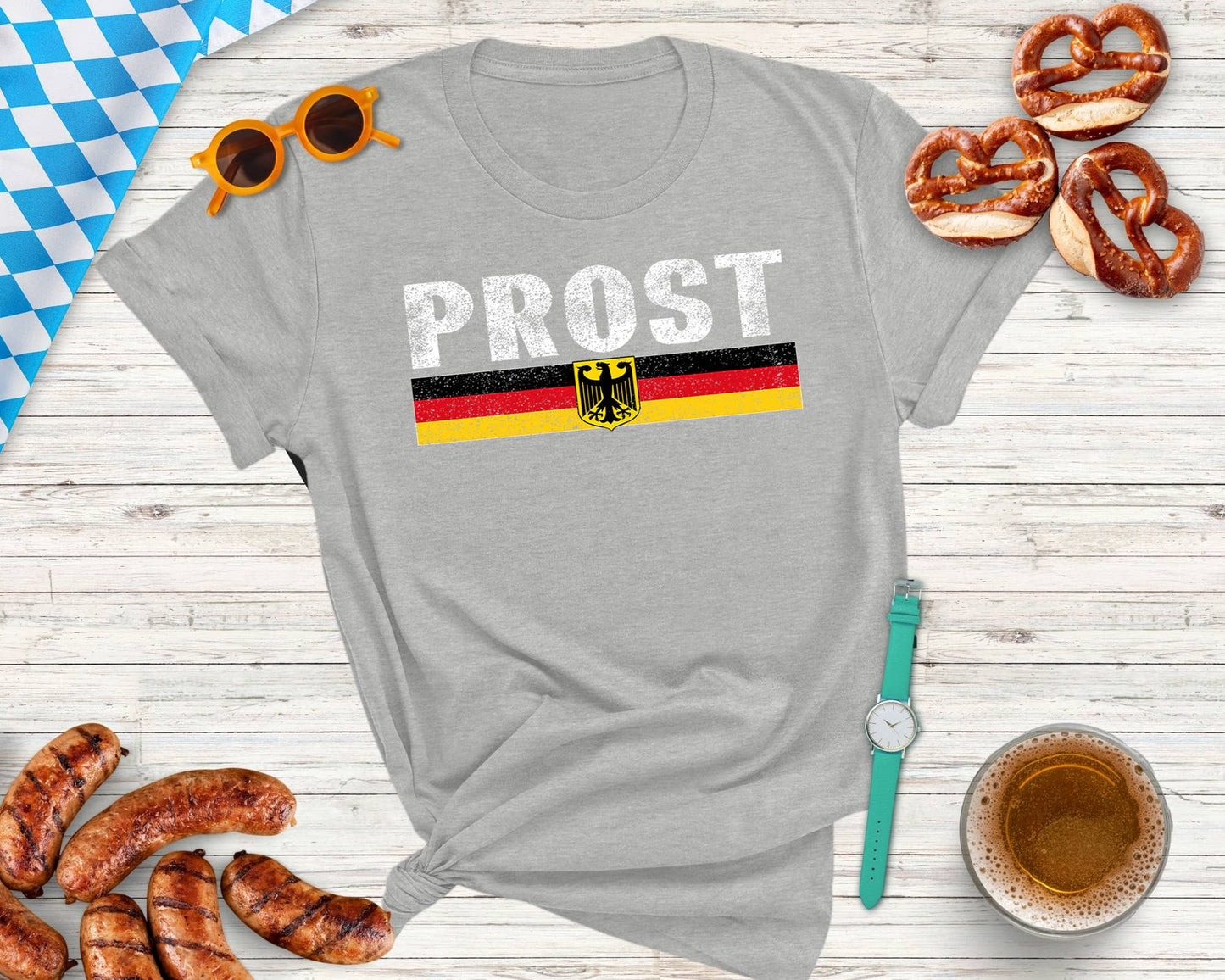 Vivtrek - Funny Oktoberfest Prost Shirt, Oktoberfest Party T-shirt