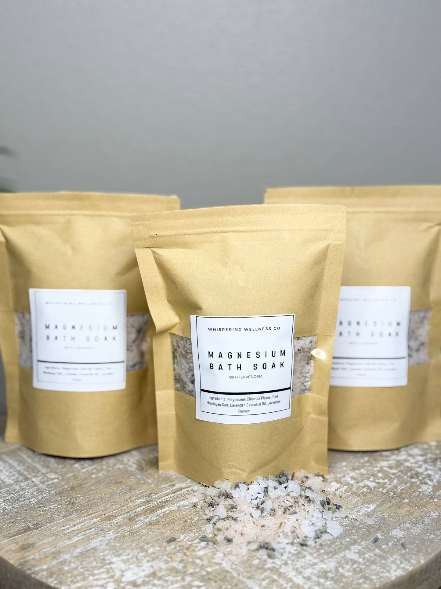 Whispering Wellness Co. - Lavender Magnesium Bath Soak