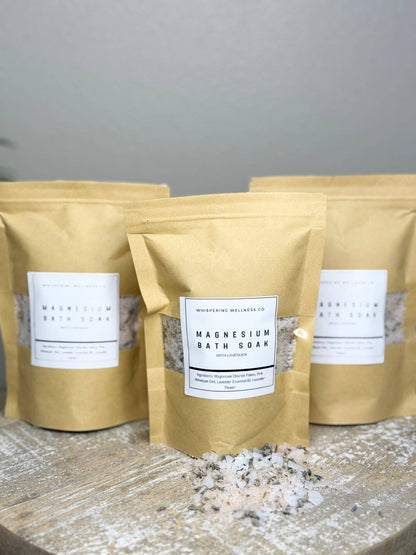Whispering Wellness Co. - Lavender Magnesium Bath Soak