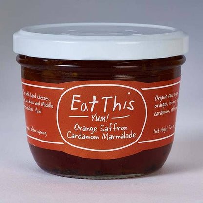 Eat This Yum -   Orange Saffron Cardamom Marmalade