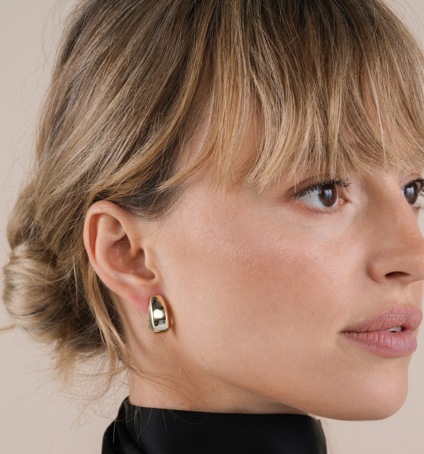 JaxKelly - Bold Drop - Gold Earrings
