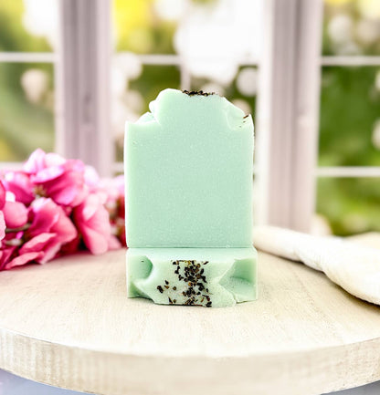 Spirit Glow Home & Body Essentials - Mint & Eucalyptus - Handcrafted Artisan Soap Bar