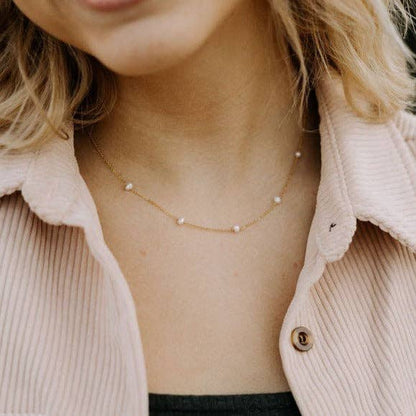 Mauve Jewelry Co. - Malibu Pearl Necklace