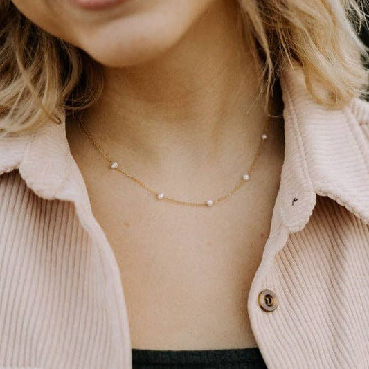 Mauve Jewelry Co. - Malibu Pearl Necklace