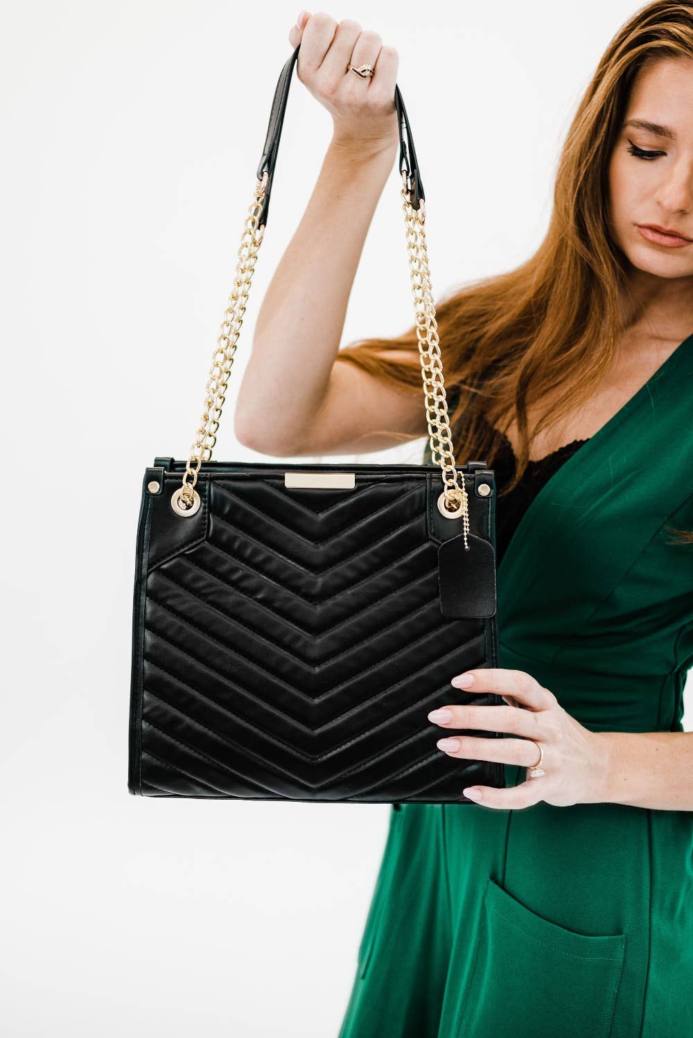 modern and chic - Delilah Designer Style Handbag Shoulder Purse
