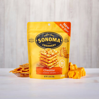Sonoma Creamery - Sonoma Creamery Cheese Crisps - Cheddar