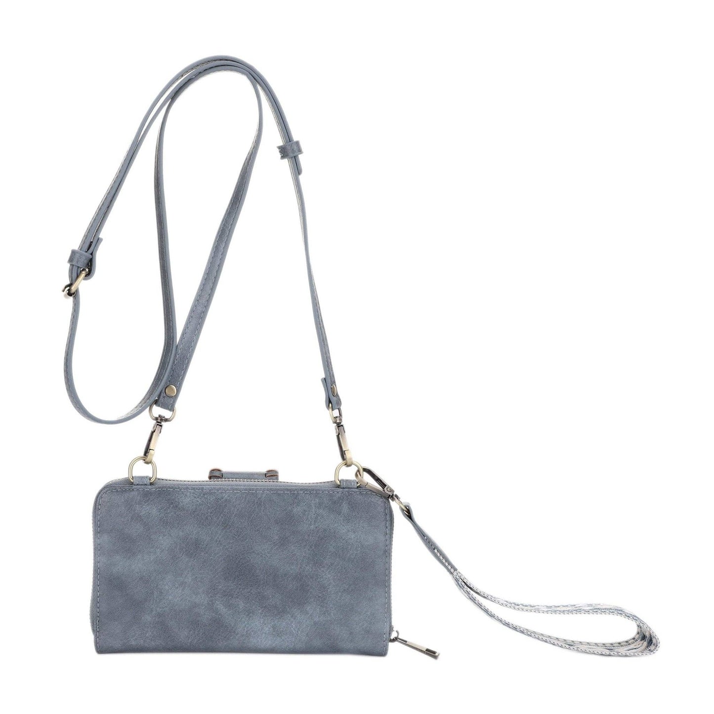 MiMi Wholesale - SV32087WW Jolie Crossbody Wallet With Boho Wrist Strap