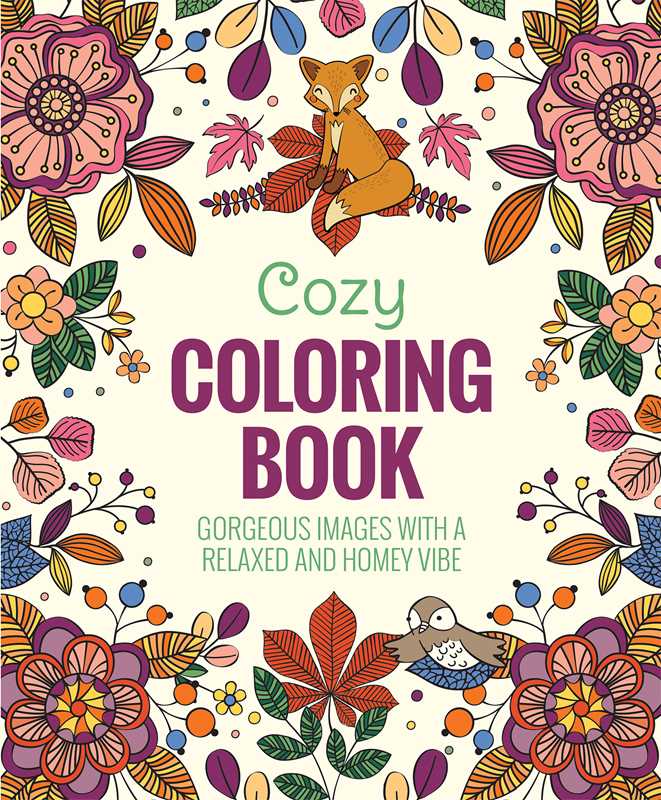 Simon & Schuster - Cozy Coloring Book by Editors of Thunder Bay Press