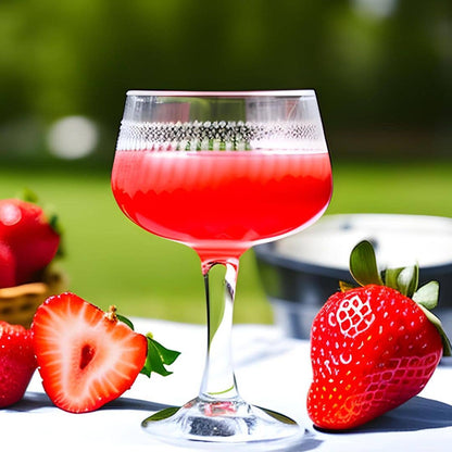 Wood Stove Kitchen - Strawberry & Rhubarb Cocktail and Mocktail Mixer, 16 fl oz