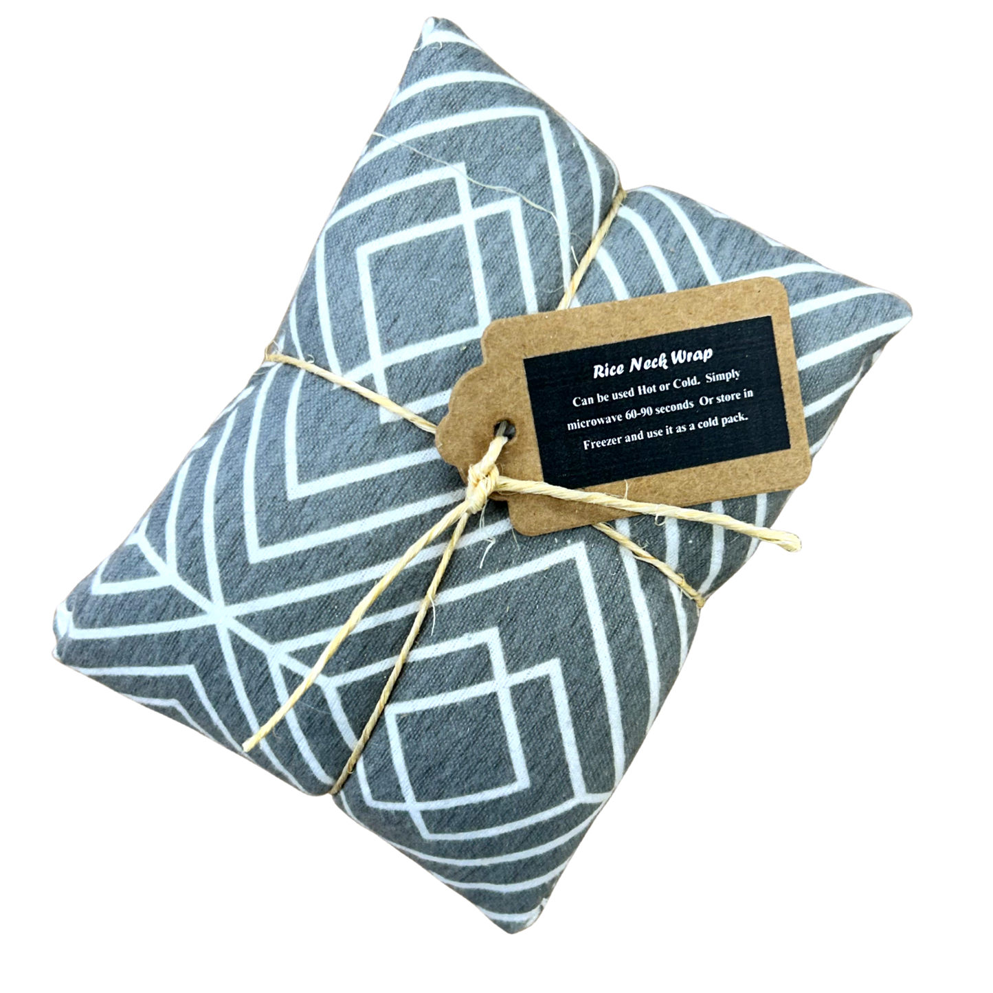 dkhandmade - Unscented Therapy Rice Neck Wraps