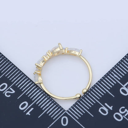 Aim Eternal - Dainty Marquise Ring, Minimalist Jewelry, CZ ring, stackable