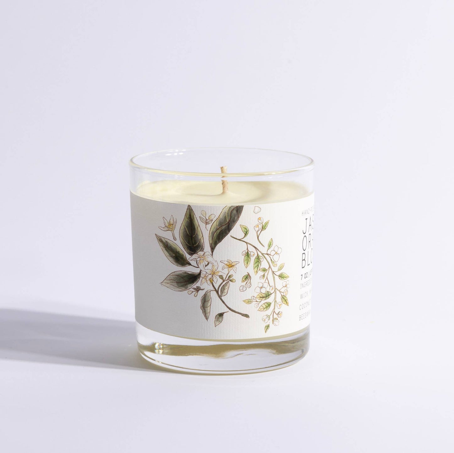 Just Bee - Jasmine & Orange Blossom - Medium Glass  - Just Bee Candle