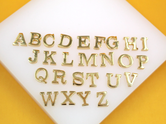 MIA Jewelry - 18K Gold Filled Letter A-Z Charm Pendant