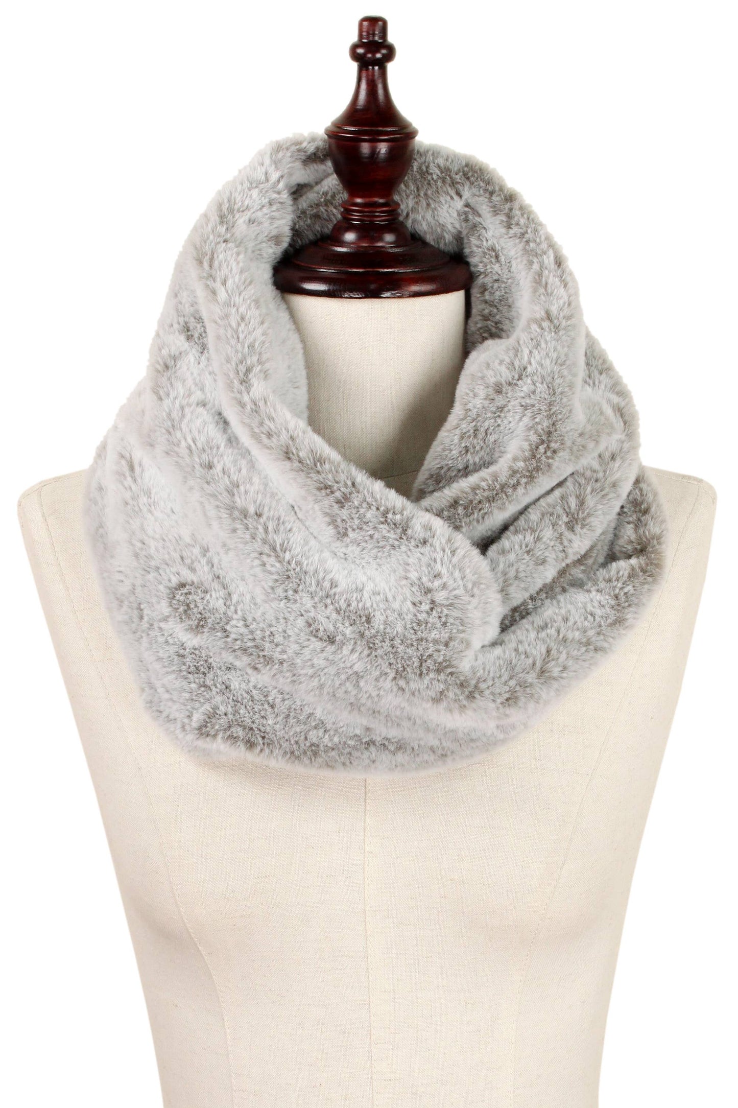 Fennco Styles - Faux Fur Ultra Soft Infinity Scarf