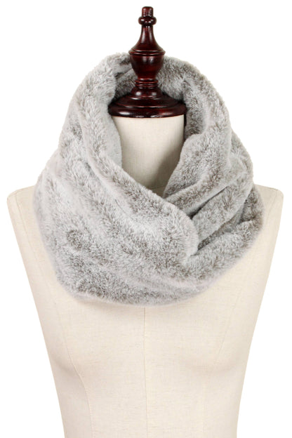Fennco Styles - Faux Fur Ultra Soft Infinity Scarf