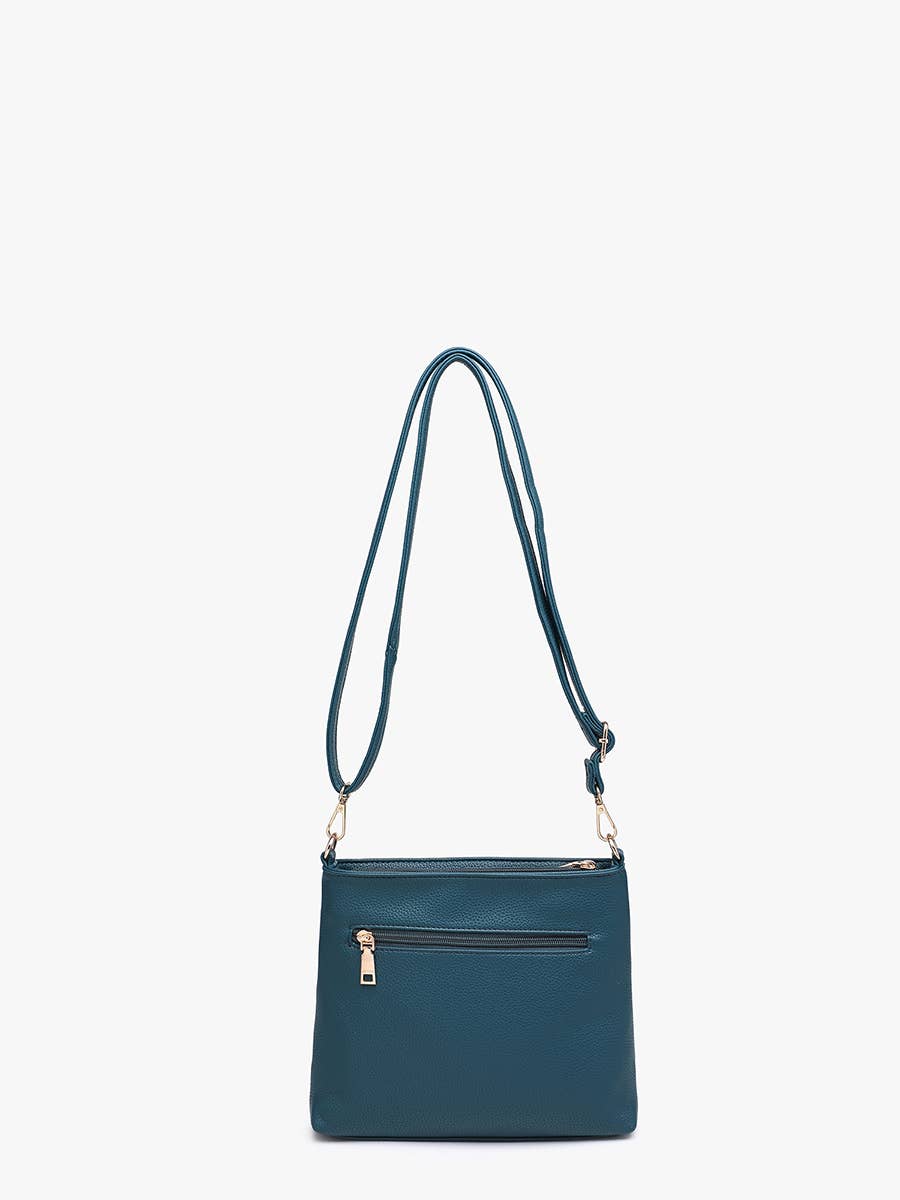 Jen & Co. - Octavia Crossbody w/ Multi-Zip Compartments | M2870