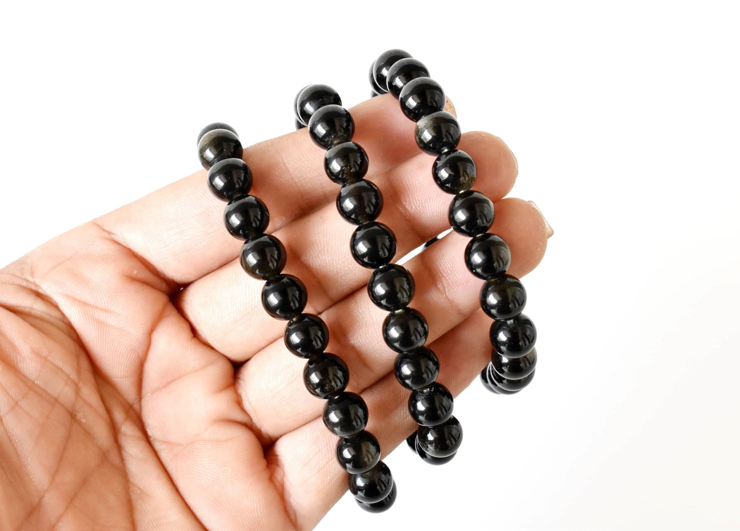 Soothing Crystals - Golden Obsidian Bracelet (Trauma and Releases Imbalances)