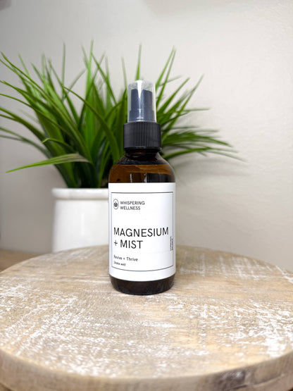 Whispering Wellness Co. - Calming Magnesium Mist- Sleep, Calm, Anxiety, Pain Relief
