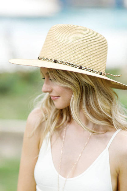 Urbanista - Braided Double Band Panama Hat