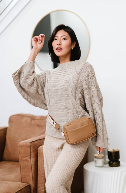modern and chic - Willow Crossbody Belt Fanny Waist Sling Purse Bag