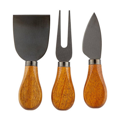 SBD103 Santa Barbara Design Studio by Creative Brands - Acacia Wood Handle Cheese Knives