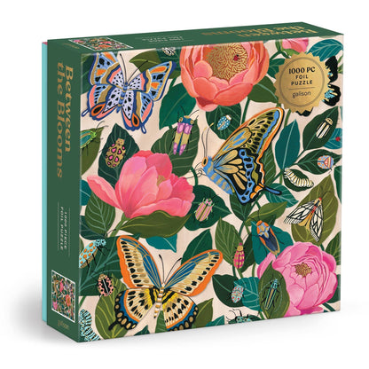 Chronicle Books - Between the Blooms 1000 Piece Foil Puzzle