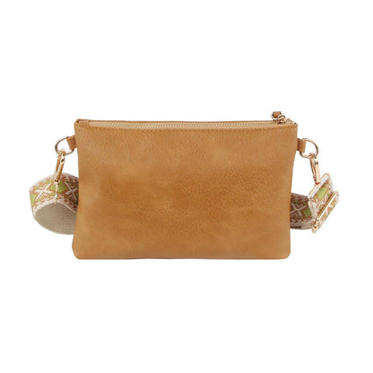 Handbag Factory Corp - Small retangular front zipper guitar strap crossbody